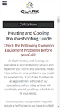 Mobile Screenshot of clarkheating-cooling.com